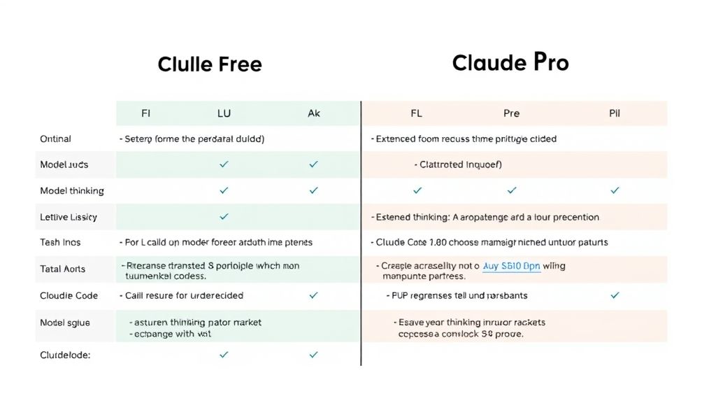 Claude FreeとClaude Proの比較：基本機能と価格の徹底解説