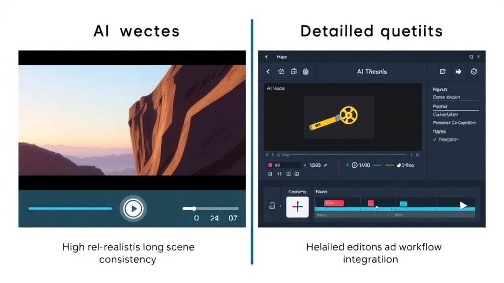 Sora 2とRunway Gen-4.5の比較:総合評価と選択基準