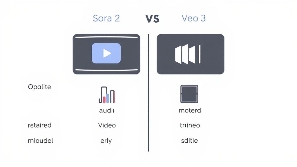 Sora 2とGoogle Veo 3の比較：2026年の総合評価