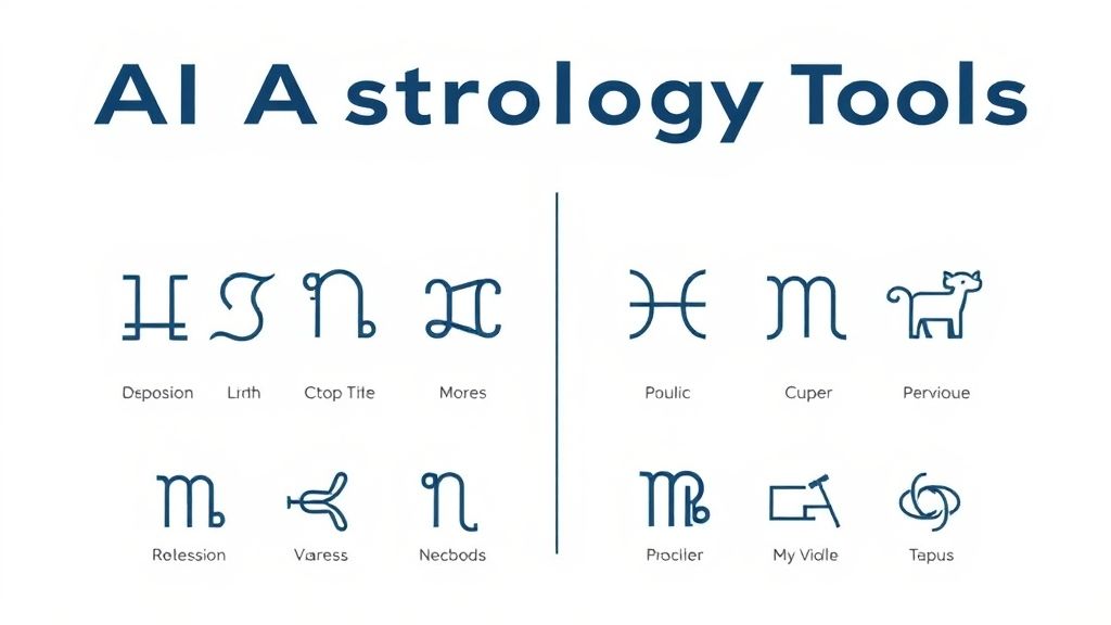 主要なAI占いツールとプラットフォームの比較