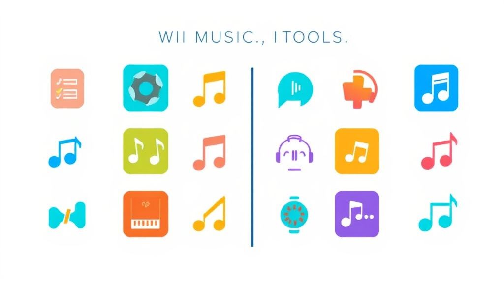 主要なAI作曲ツールの比較と活用法