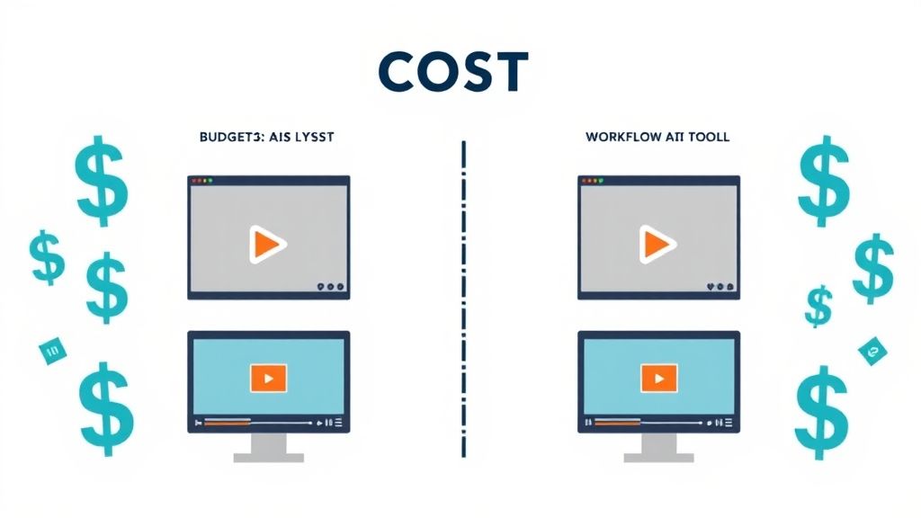 コストと実用的なワークフロー