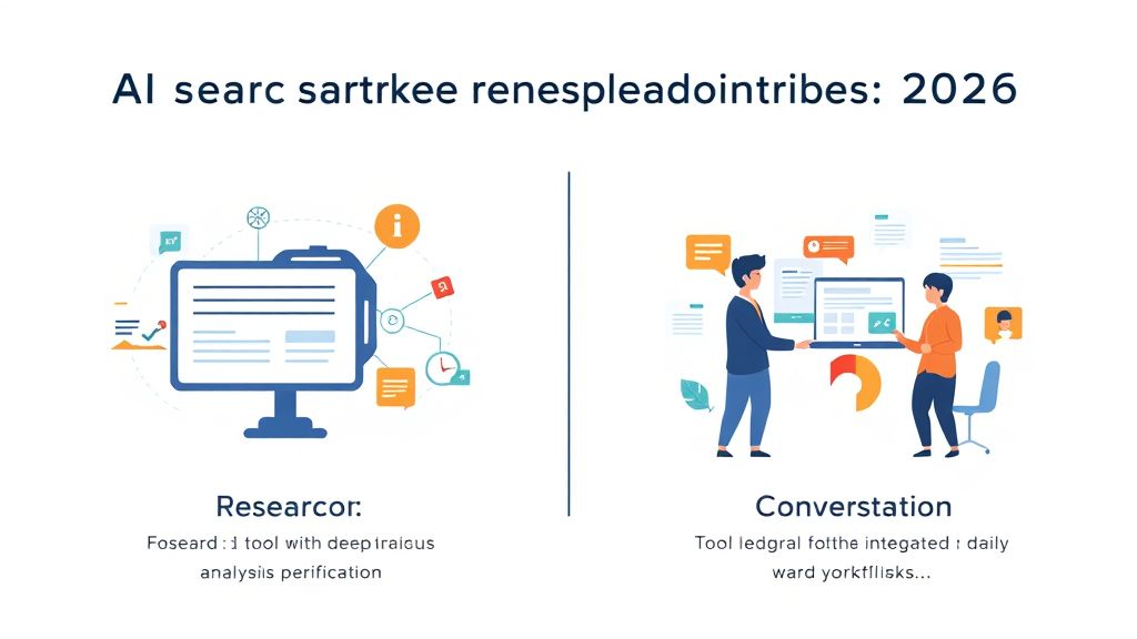 2026年のAI検索エンジン市場における位置付け