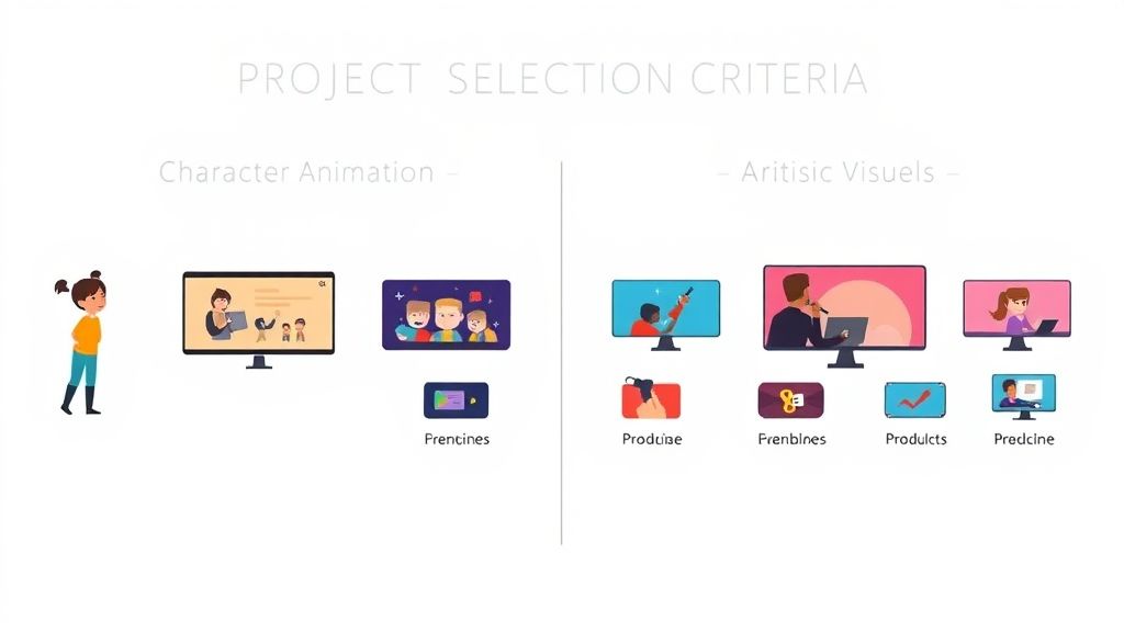 プロジェクトタイプ別の最適な選択基準